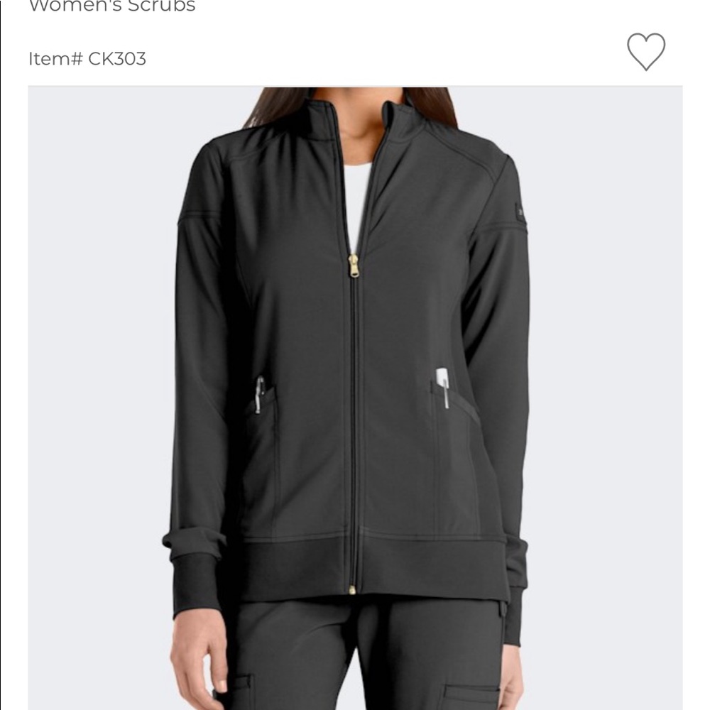 Scrub jacket